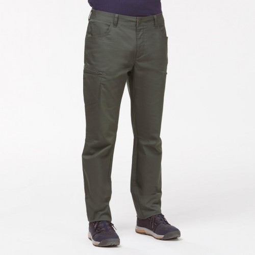 Pantalon Trekking NH500 Hombre - Verde Kakhi