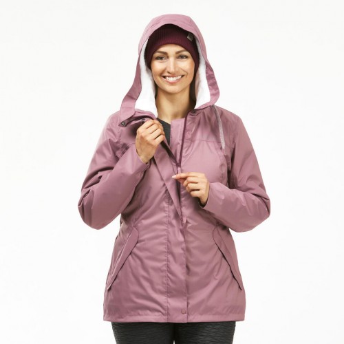 Casaca Impermeable para Nieve X-Warm QU3CHUA Mujer-Rosa