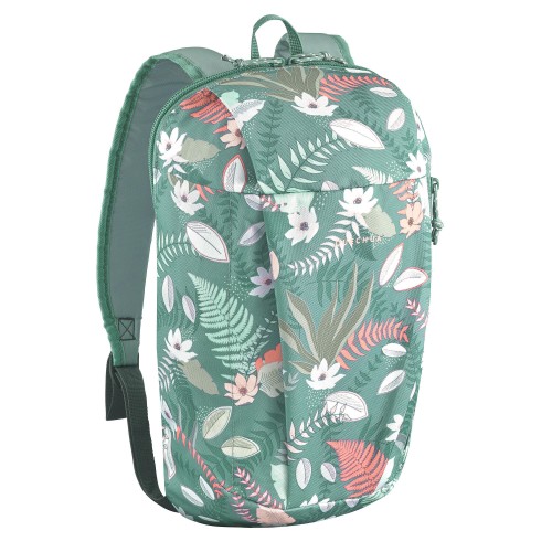 Mochila 10L QU3CHUA NH100 - Verde floreado 