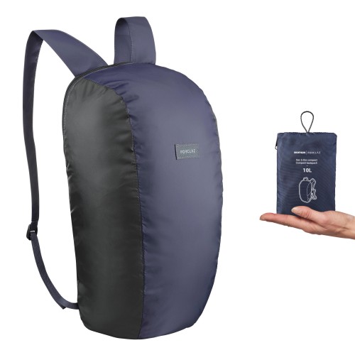 Mochila plegable 10L - Azul