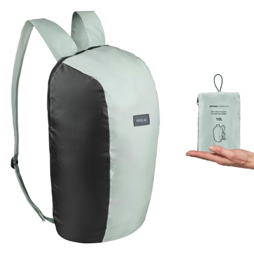 Mochila plegable 10L - Celeste caqui