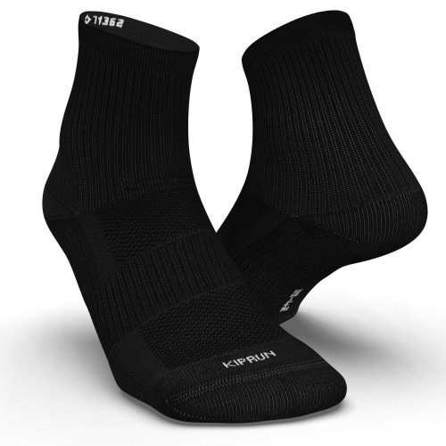  Calcetines Run 100 Tobilleras x2 K1PRUN Ecodiseño Negro