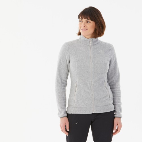 Chaqueta polar QU3CHUA MH120 Mujer - Gris claro