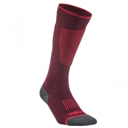 Calcetines termicos W3DZE Ski 100 - Rojo