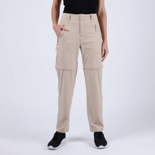 Pantalon transformable 2 en 1 Trekk  Mujer - Beige