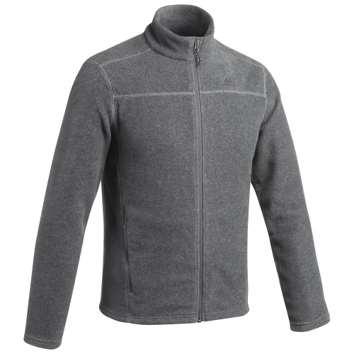 Chaqueta polar cremallera entera QU3CHUA MH120 Hombre - Gris