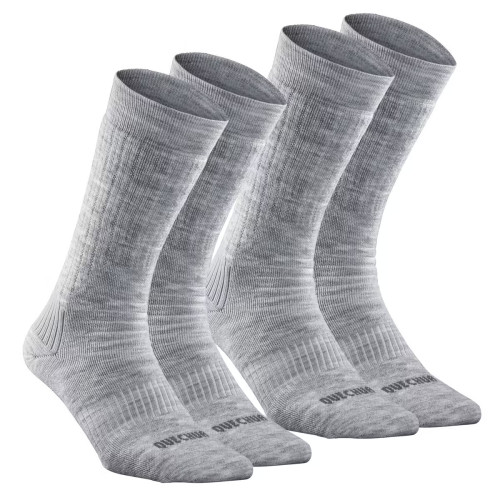 Calcetines térmicos SH100 Quechua X-Warm - Gris